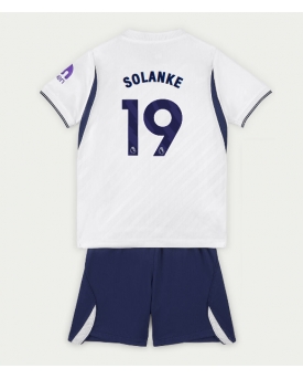 Tottenham Hotspur Dominic Solanke #19 Maglia Gara Casa Repliche 2026-27 Bambino Maniche Corte